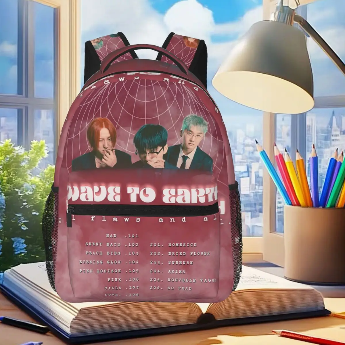 Wave To Earth Backpack Student Boys Girls BookBag Children School Bag Laptop Shoulder Bags for Men Women
Wave To Earth Backpack Student Boys Girls BookBag Children School Bag Laptop Shoulder Bags for Men Women