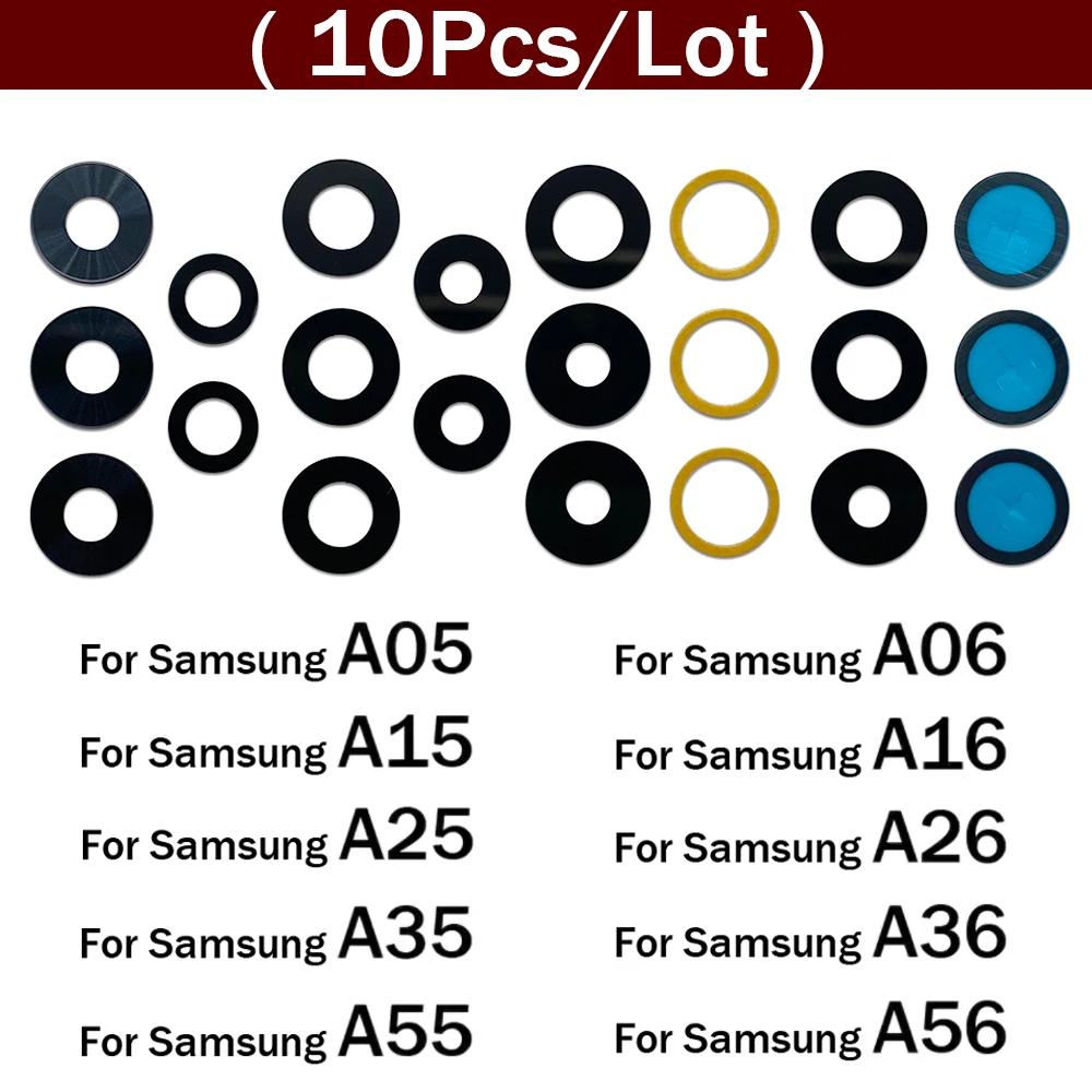10 шт., стекло для камеры Samsung A05 A05s A15 A25 A35 A55 A06 A16 A26 A36 A56 4G 5G, стеклянная линза для задней камеры с клеем
10 шт., стекло для камеры Samsung A05 A05s A15 A25 A35 A55 A06 A16 A26 A36 A56 4G 5G, стеклянная линза для задней камеры с клеем