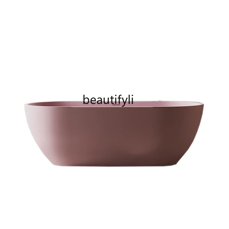 C Free-standing household artificial stone bathtub Resin transparent bathtub Hotel oval double bathtub
C Free-standing household artificial stone bathtub Resin transparent bathtub Hotel oval double bathtub