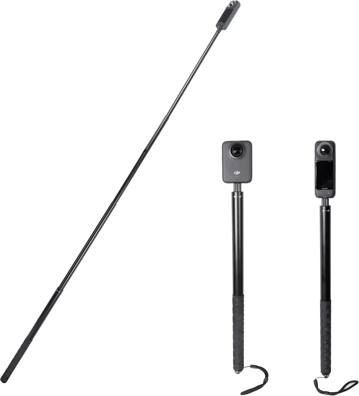 77-дюймовая невидимая палка для селфи для Insta360 ONE X5/X4/X3/X2/X, ONE R/RS, DJI OSMO 360, монопод GoPro Max 1/4 дюйма
77-дюймовая невидимая палка для селфи для Insta360 ONE X5/X4/X3/X2/X, ONE R/RS, DJI OSMO 360, монопод GoPro Max 1/4 дюйма