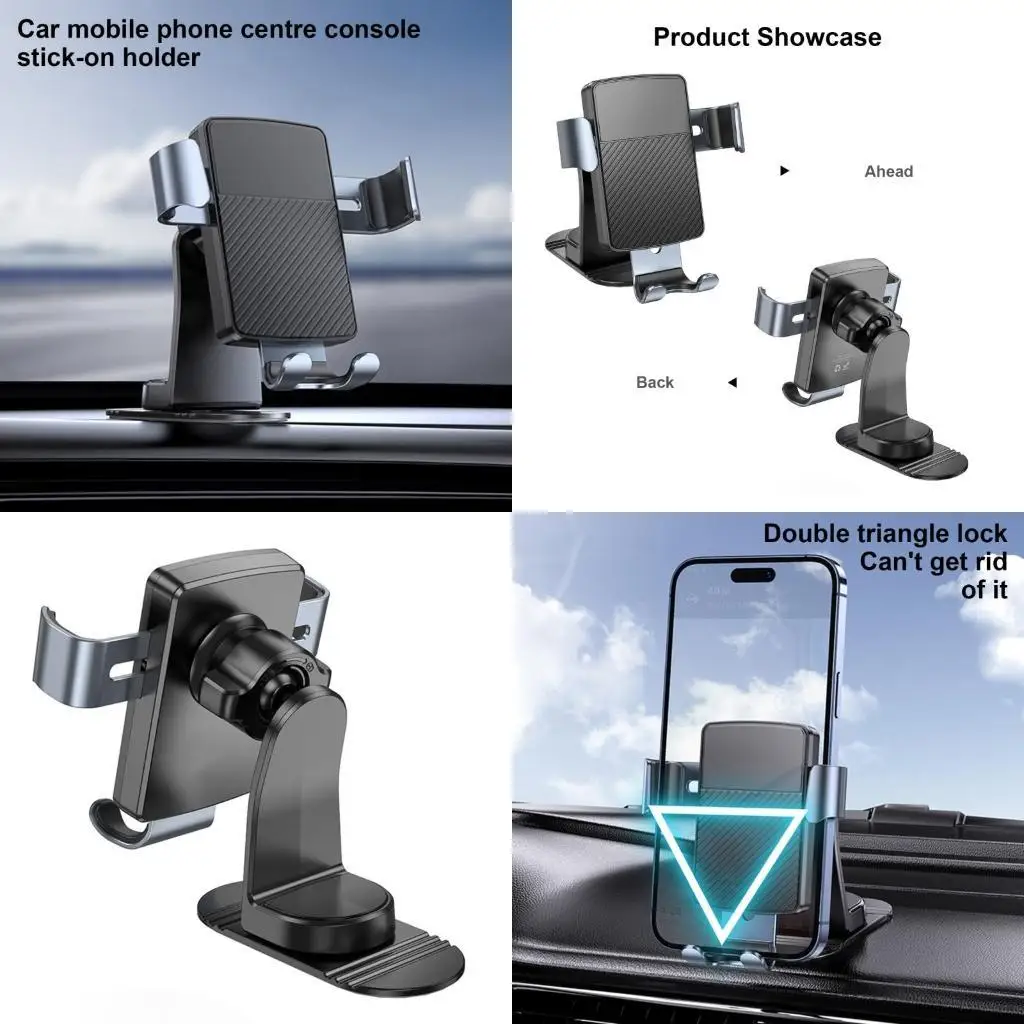 652F Activated Phone Holder Bracket Support Stand for Vehicle Center Consoles Nonslip Soft Grips Travel Daily Use
652F Activated Phone Holder Bracket Support Stand for Vehicle Center Consoles Nonslip Soft Grips Travel Daily Use