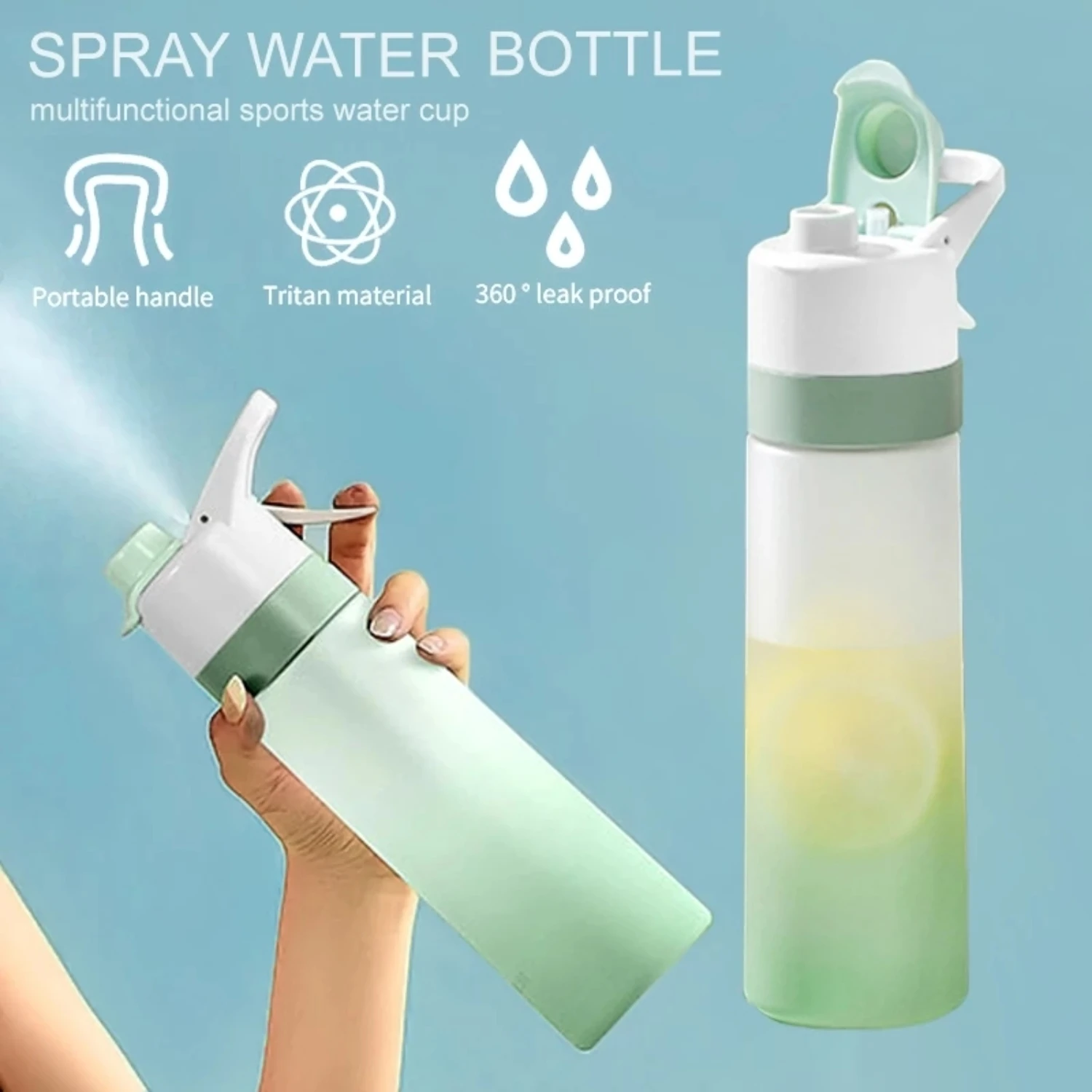 700ml Water Bottle for Girls Outdoor Sport Fitness Water Cup Large Capacity Spray Bottle BPA Free Drinkware Travel Bottles
700ml Water Bottle for Girls Outdoor Sport Fitness Water Cup Large Capacity Spray Bottle BPA Free Drinkware Travel Bottles