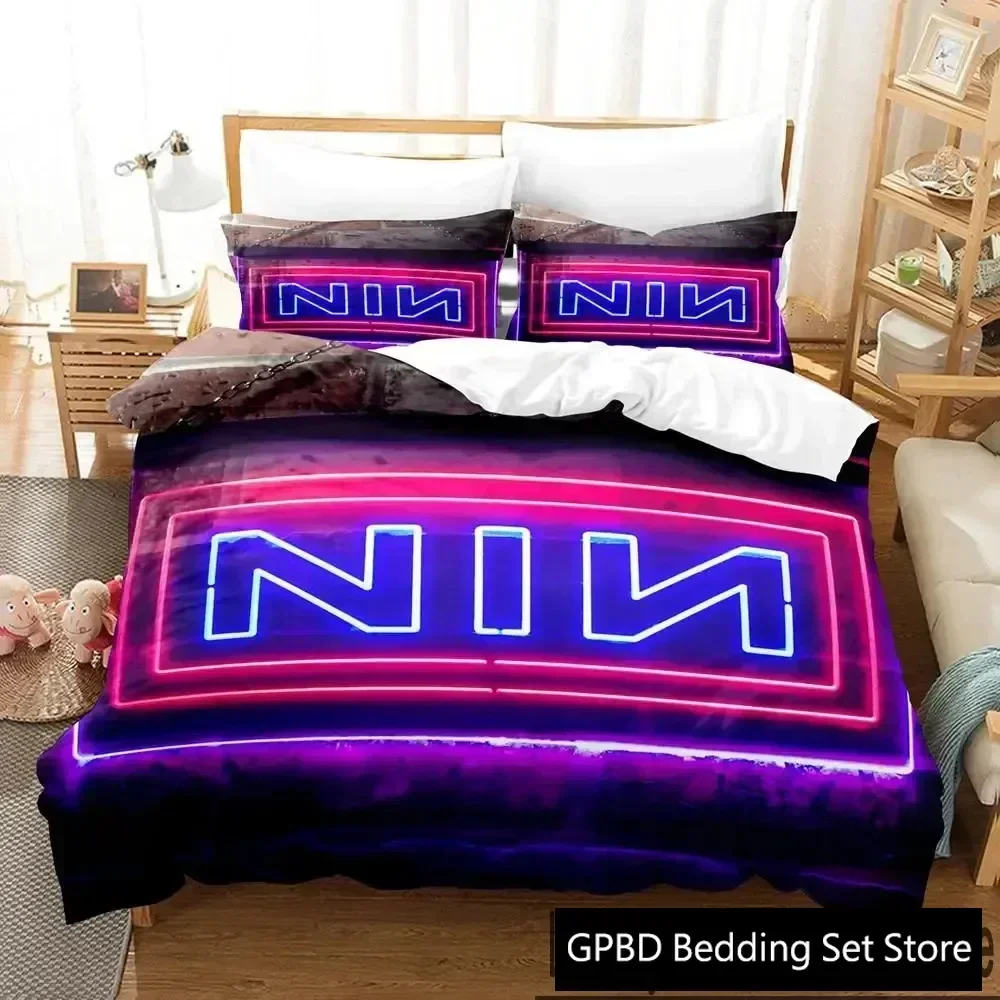 3D NIN Nine Inch Nails Bedding Set Single Twin Double Queen King Cal King Size Bed Linen Set
3D NIN Nine Inch Nails Bedding Set Single Twin Double Queen King Cal King Size Bed Linen Set