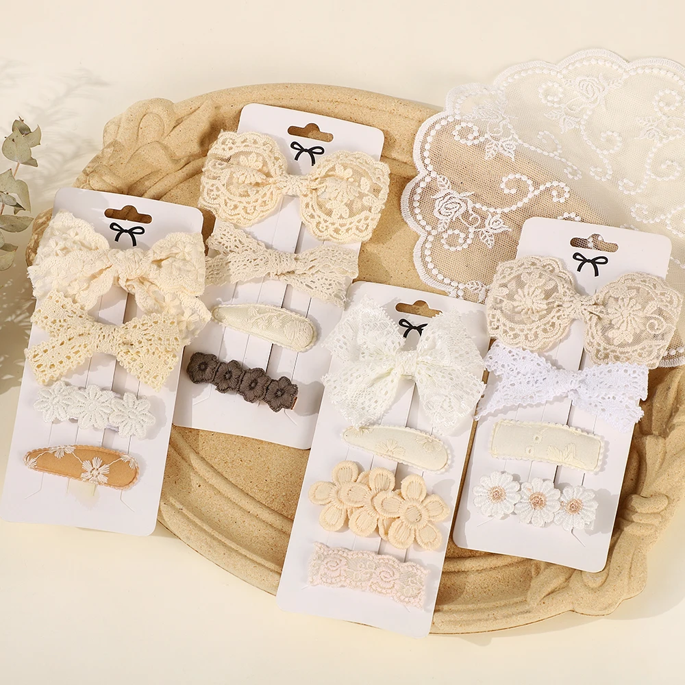 1 Set Lace Bow BB Hair Clips Hair Bangs for Girl Ins Flower Hairgripes Candy Color Fresh Daisy Waterdrop Hairpins for Children
1 Set Lace Bow BB Hair Clips Hair Bangs for Girl Ins Flower Hairgripes Candy Color Fresh Daisy Waterdrop Hairpins for Children