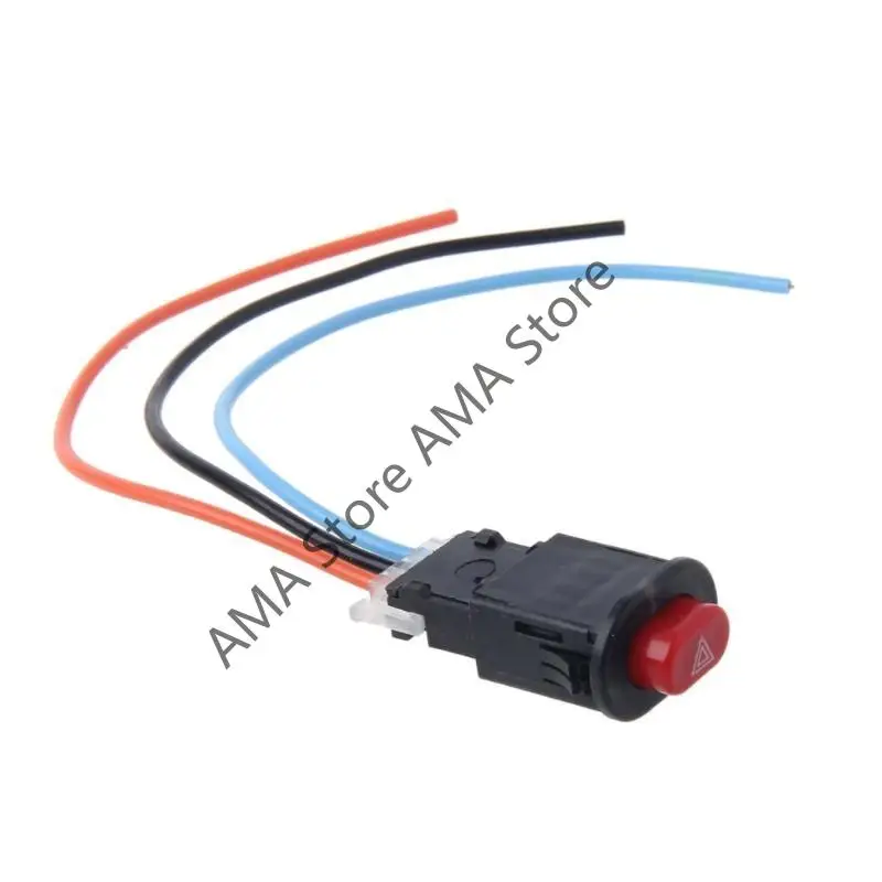 X7JF Universal Motorcycle Scooter ON-OFF Hazard Light 3 Wire Switch Emergency Warning Flasher Lamp Button
X7JF Universal Motorcycle Scooter ON-OFF Hazard Light 3 Wire Switch Emergency Warning Flasher Lamp Button