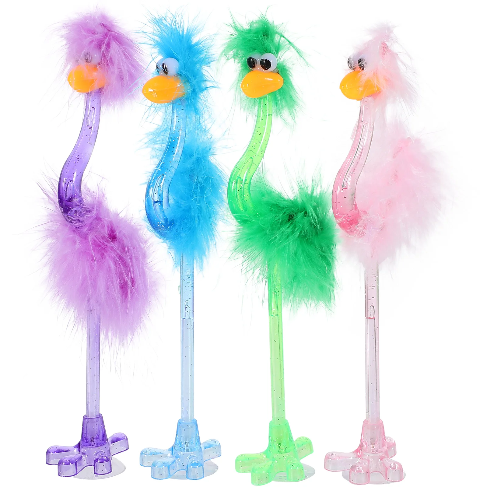 4 Pcs Cute Ostrich Shape Writing Supplies Gel Pens Colored Cartoon Pens Stationery School Party Signing Pen Kids Gifts
4 Pcs Cute Ostrich Shape Writing Supplies Gel Pens Colored Cartoon Pens Stationery School Party Signing Pen Kids Gifts