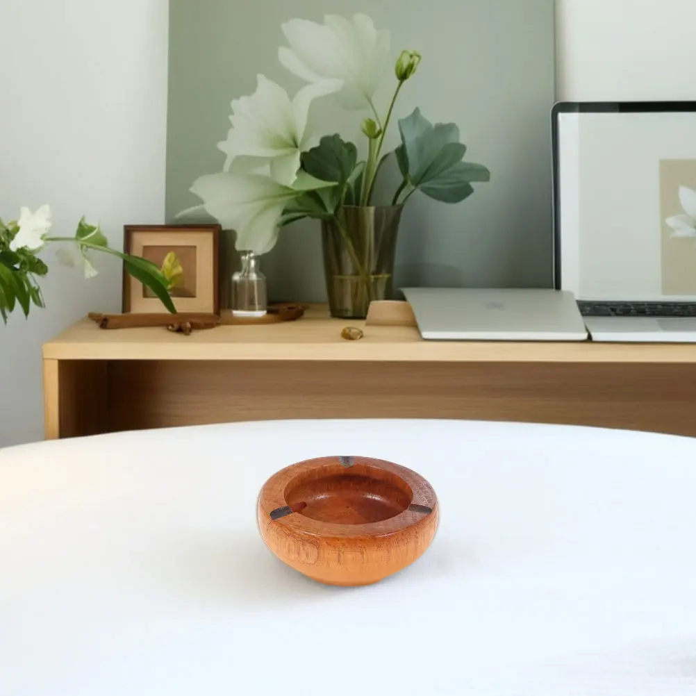 2 Pcs 10X3.5cm R om Color Wood Ashtray Household Holder Simple Elegant Retro Office Desktop Container
2 Pcs 10X3.5cm R om Color Wood Ashtray Household Holder Simple Elegant Retro Office Desktop Container