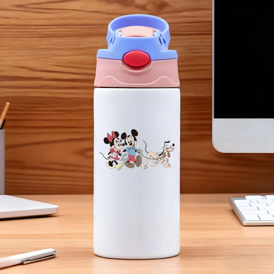 Disney Mickey & Minnie & Pluto cartoon character 304 stainless steel cartoon straw cup children's water cup New Year gift
Disney Mickey & Minnie & Pluto cartoon character 304 stainless steel cartoon straw cup children's water cup New Year gift