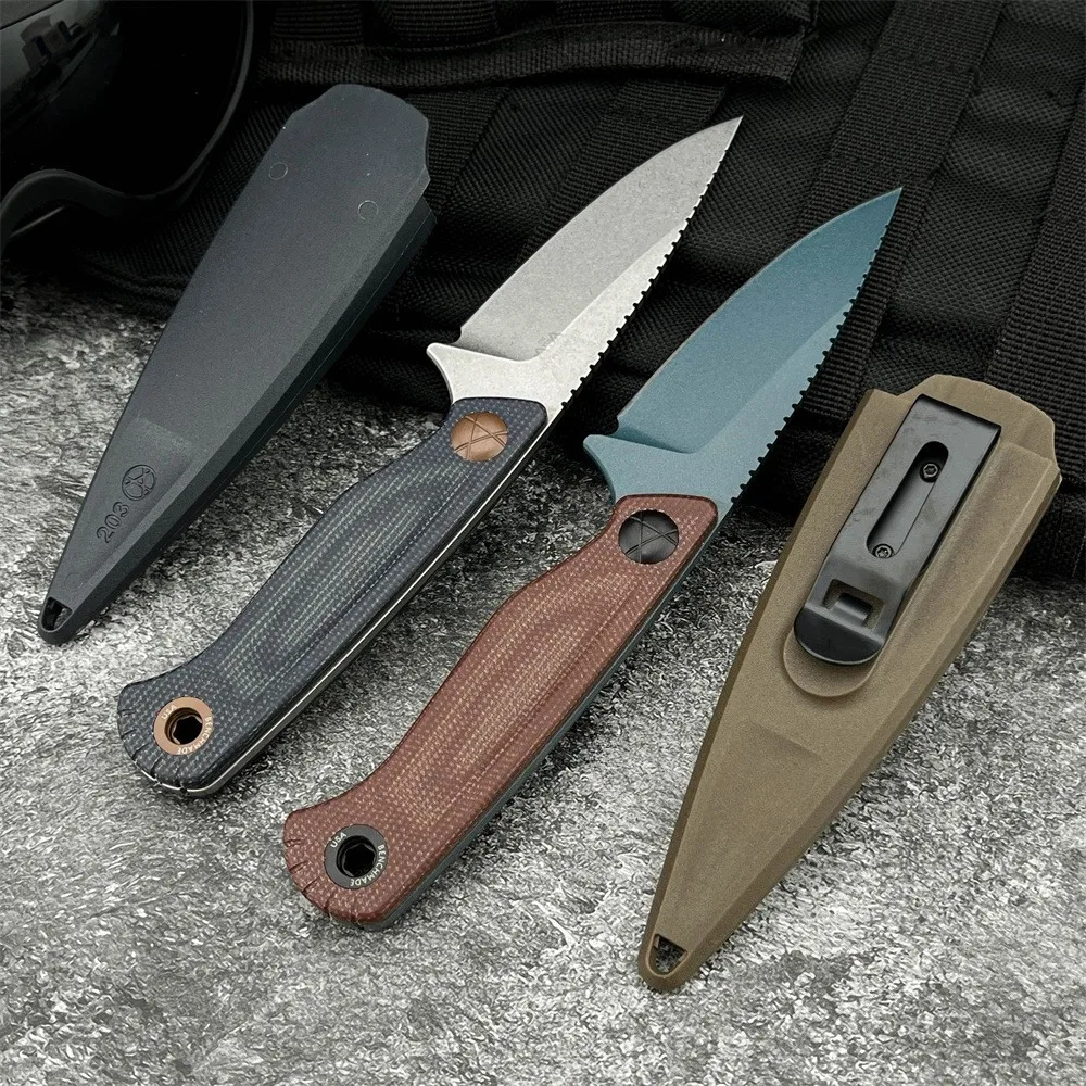 Новый 203, многофункциональный нож с фиксированным лезвием для кемпинга и рыбалки с ножнами, стальное лезвие D2, нож для повседневного ношения, уличный нож высокой твердости
Новый 203, многофункциональный нож с фиксированным лезвием для кемпинга и рыбалки с ножнами, стальное лезвие D2, нож для повседневного ношения, уличный нож высокой твердости