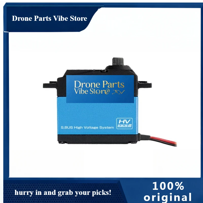 Drone PartsFUTABA S-A601 41KG Metal Gear High Pressure High Torque Servo Air Model Servo Suitable For Large Fixed Wing Aircraft
Drone PartsFUTABA S-A601 41KG Metal Gear High Pressure High Torque Servo Air Model Servo Suitable For Large Fixed Wing Aircraft