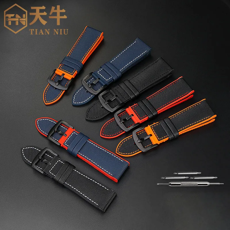 For Casio PROTREK watchband PRG-600/PRG-650 PRW-6600 GA2200/2300 series nylon + rubber Sports rubber Bracelet 24mm Watch Strap
For Casio PROTREK watchband PRG-600/PRG-650 PRW-6600 GA2200/2300 series nylon + rubber Sports rubber Bracelet 24mm Watch Strap