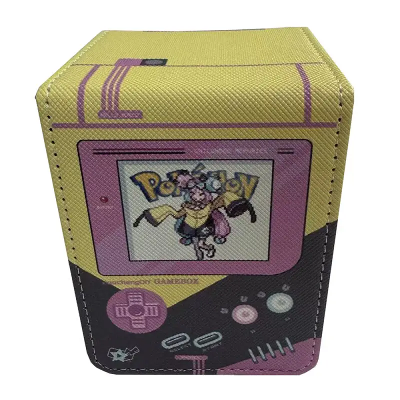 Iono PTCG GB Retro gaming console design DIY Large Capacity Leather Card Box Thickened Anime Game Collection Card Storage Box
Iono PTCG GB Retro gaming console design DIY Large Capacity Leather Card Box Thickened Anime Game Collection Card Storage Box