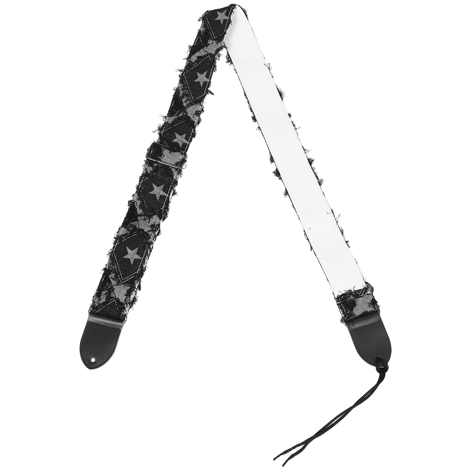 Padded Guitar Strap Black Thick Cowhide Head Adjustable Shoulder Belt for Electric Bass Acoustic Guitar Universal Replacement 
Padded Guitar Strap Black Thick Cowhide Head Adjustable Shoulder Belt for Electric Bass Acoustic Guitar Universal Replacement