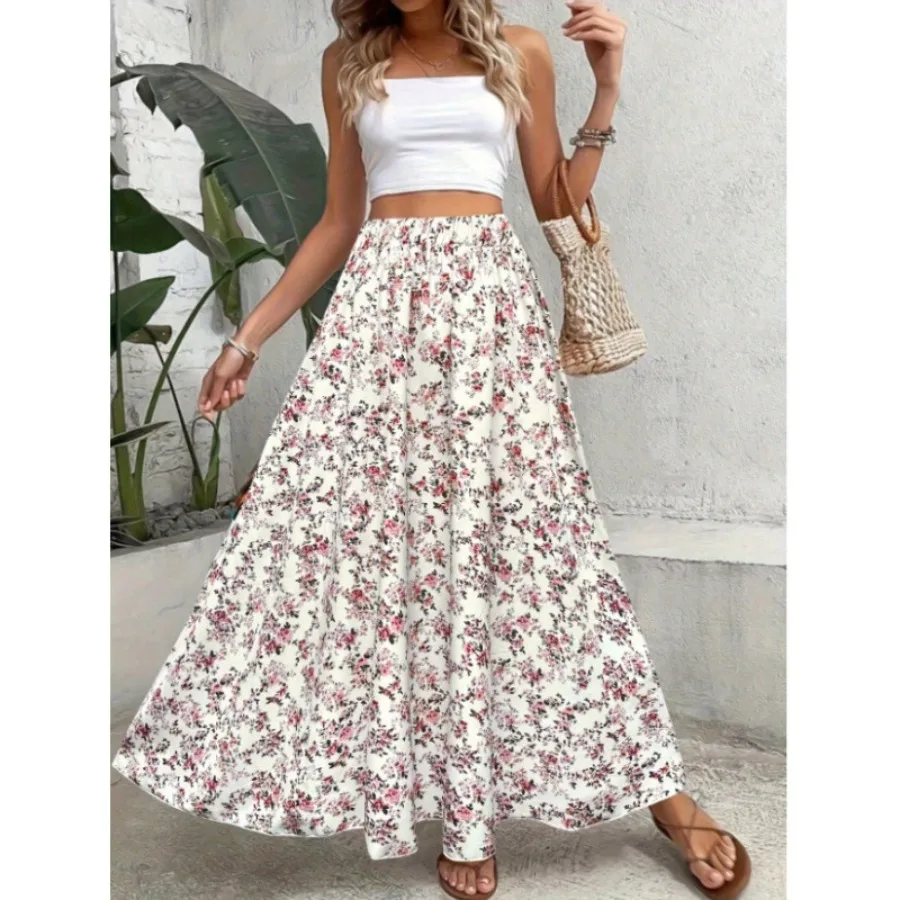 【HOT】European and American - TK Bohemian style waist women's long skirt
【HOT】European and American - TK Bohemian style waist women's long skirt