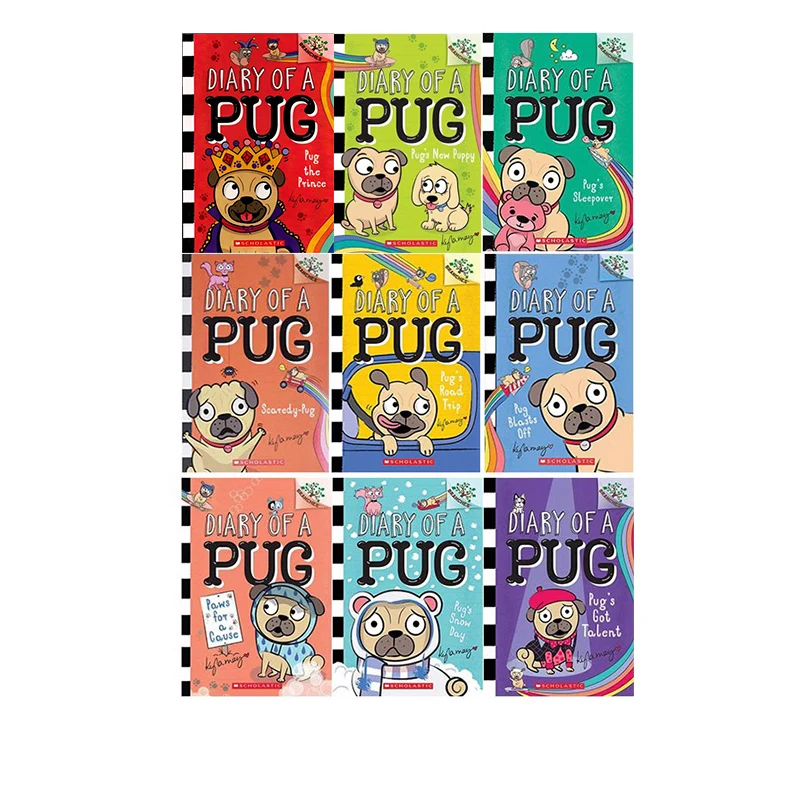 3 books Diary Of A Pug English Scholastic Acorn Xueleshu Series Children's Bridge Chapter English Learning Books
3 books Diary Of A Pug English Scholastic Acorn Xueleshu Series Children's Bridge Chapter English Learning Books
