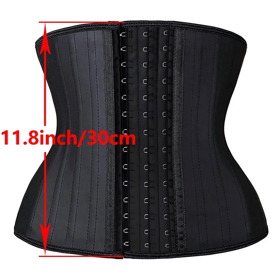 25 Steel Bones Latex Waist Trainer Hook And Eye Corset Fajas Belt Cincher Underbust Korset
25 Steel Bones Latex Waist Trainer Hook And Eye Corset Fajas Belt Cincher Underbust Korset
