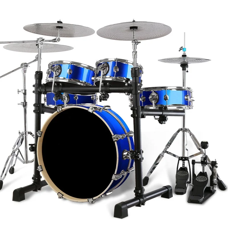 Drum Portable Set Silent Drum for Adults and Children's Initial Learning and Practice Jazz Drum
Drum Portable Set Silent Drum for Adults and Children's Initial Learning and Practice Jazz Drum