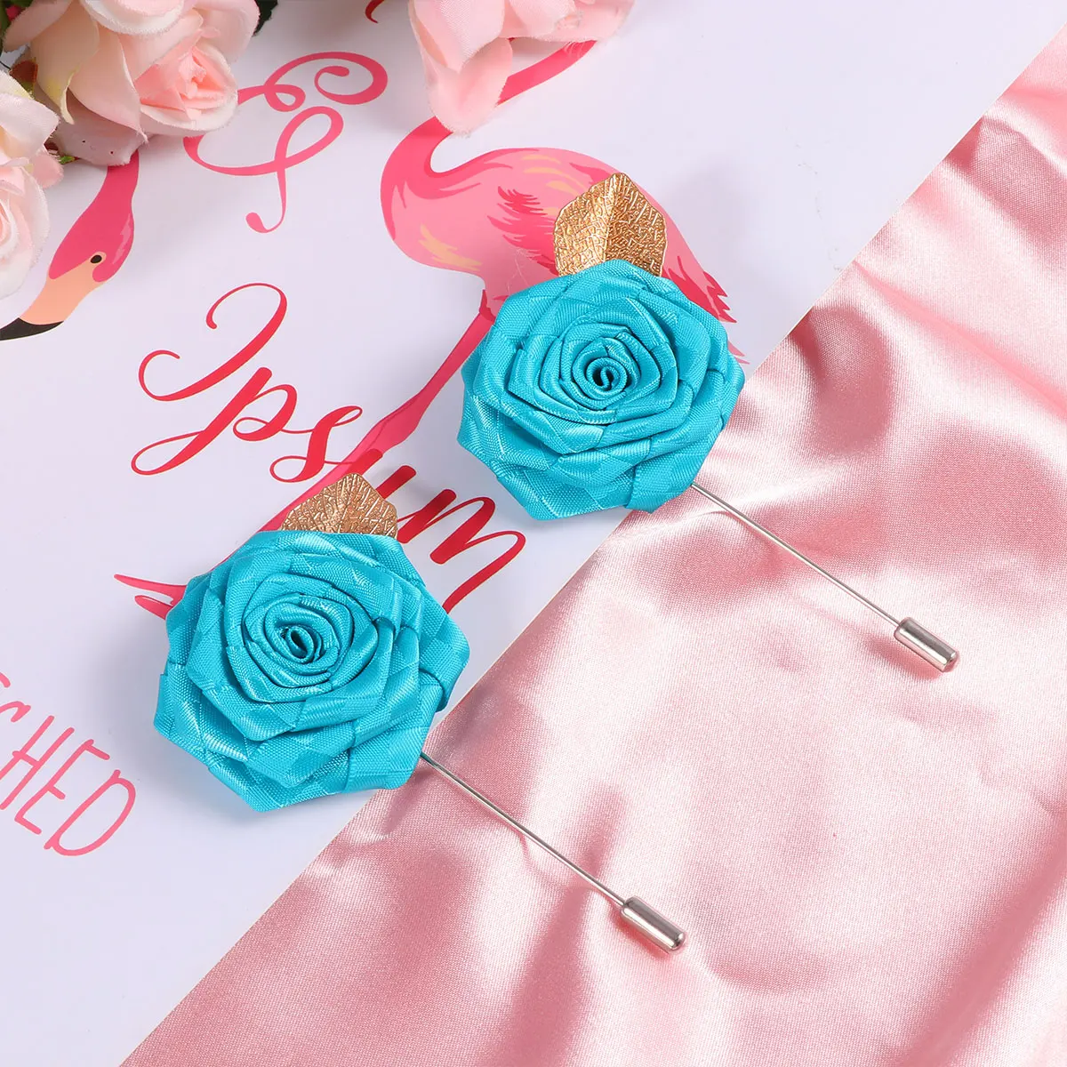 12 Pcs Boutonniere Pins Corsage Brooch Suit Breastpin Lapel Fabric Flower Sky-blue Clothes for Women Women's
12 Pcs Boutonniere Pins Corsage Brooch Suit Breastpin Lapel Fabric Flower Sky-blue Clothes for Women Women's