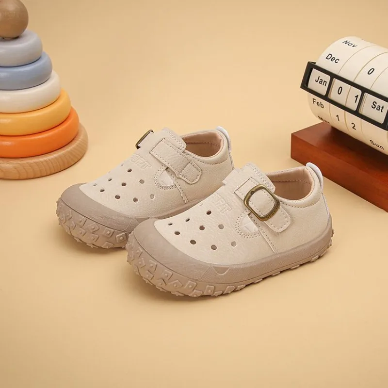 Children's Baby Shoes Summer Girls Breathable Sandals Anti Slip Boys' Soft Sole Toe Cover Anti Kick Comfortable Learning To Walk
Children's Baby Shoes Summer Girls Breathable Sandals Anti Slip Boys' Soft Sole Toe Cover Anti Kick Comfortable Learning To Walk