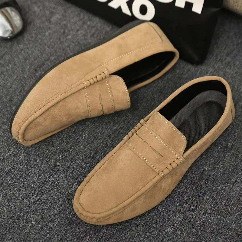 Men Loafers Slip on Casual Shoes Designer Lightweight Non-Slip Men Shoes Comfortable Driving Shoe Plus Size Soft Sole Flat Shoes
Men Loafers Slip on Casual Shoes Designer Lightweight Non-Slip Men Shoes Comfortable Driving Shoe Plus Size Soft Sole Flat Shoes