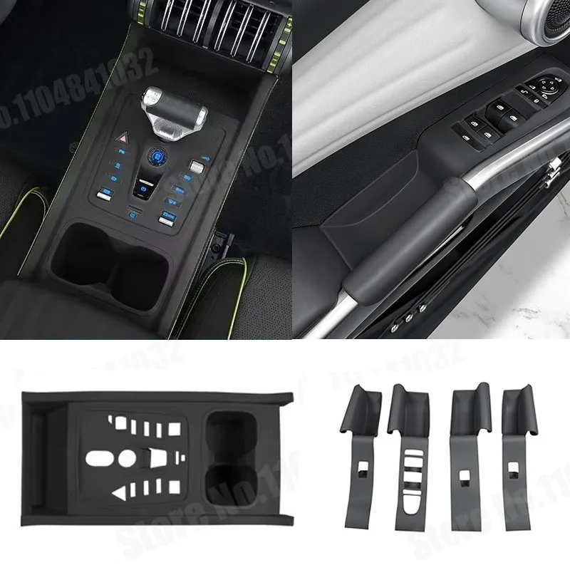 Силиконовая защитная накладка для центральной консоли для BYD Atto 3 Yuan Plus, держатель для чашки с водой, лоток для хранения, органайзер, аксессуары
Силиконовая защитная накладка для центральной консоли для BYD Atto 3 Yuan Plus, держатель для чашки с водой, лоток для хранения, органайзер, аксессуары