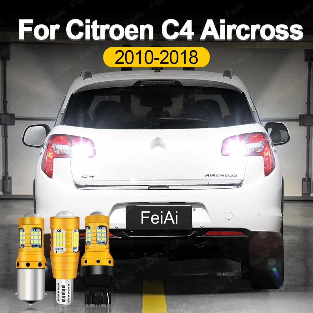 Светодиодные фонари заднего хода для Citroen C4 Aircross 2010 20111 2012 2013 2014 2015 2016 2017 2018, аксессуары для тюнинга, мигающий задний ход
Светодиодные фонари заднего хода для Citroen C4 Aircross 2010 20111 2012 2013 2014 2015 2016 2017 2018, аксессуары для тюнинга, мигающий задний ход