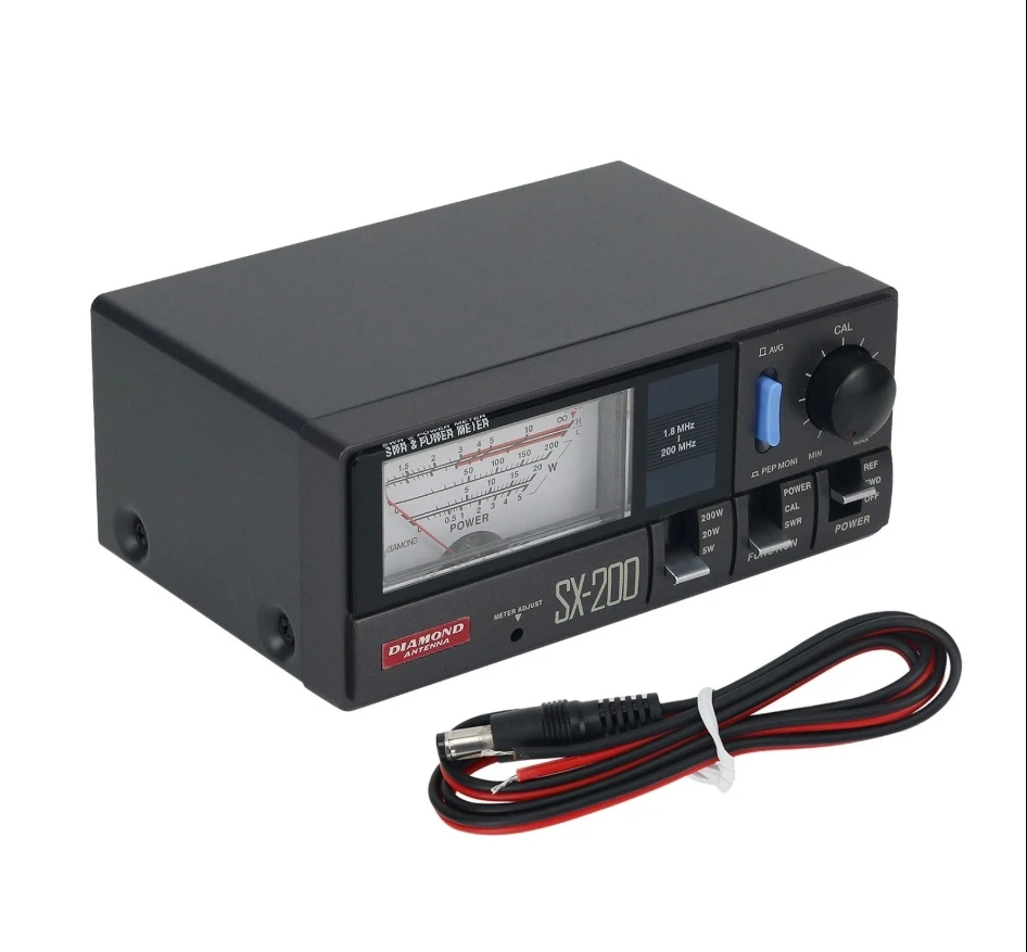 Diamond SX-200 SX200 Standing Wave Meter SWR power meter 1.8-200MHz HF VHF
Diamond SX-200 SX200 Standing Wave Meter SWR power meter 1.8-200MHz HF VHF