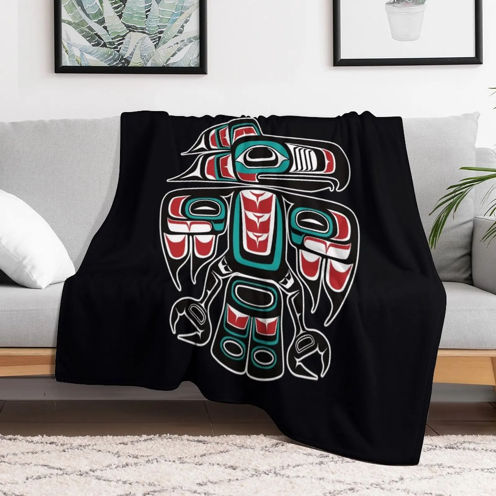 Haida Tlingit Native Raven Totem \t Throw Blanket Travel wednesday for babies Designers Blankets
Haida Tlingit Native Raven Totem \t Throw Blanket Travel wednesday for babies Designers Blankets