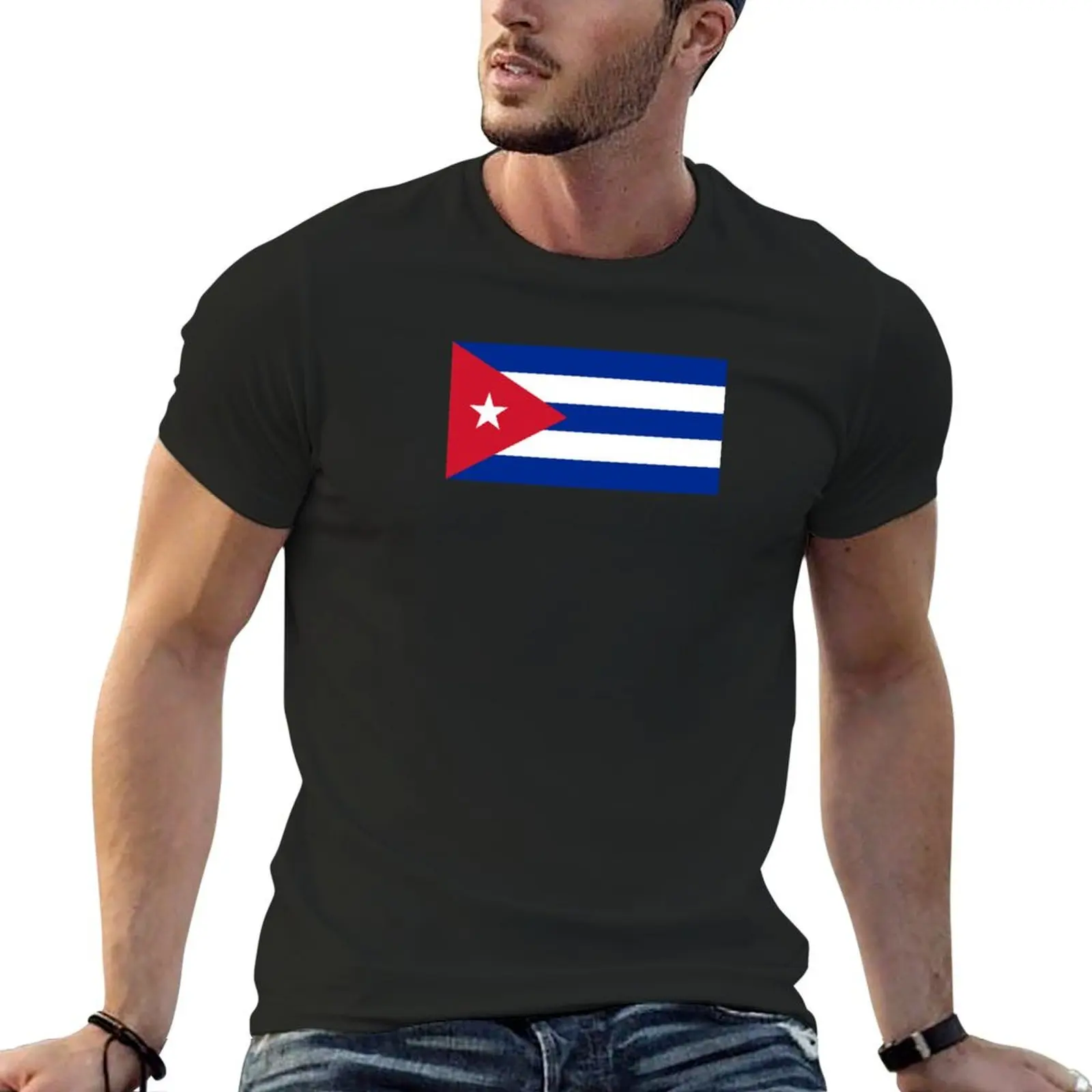 Cuba Flag - Cuban National Flag T-Shirt funnys boys animal print customs fruit of the loom mens t shirts
Cuba Flag - Cuban National Flag T-Shirt funnys boys animal print customs fruit of the loom mens t shirts
