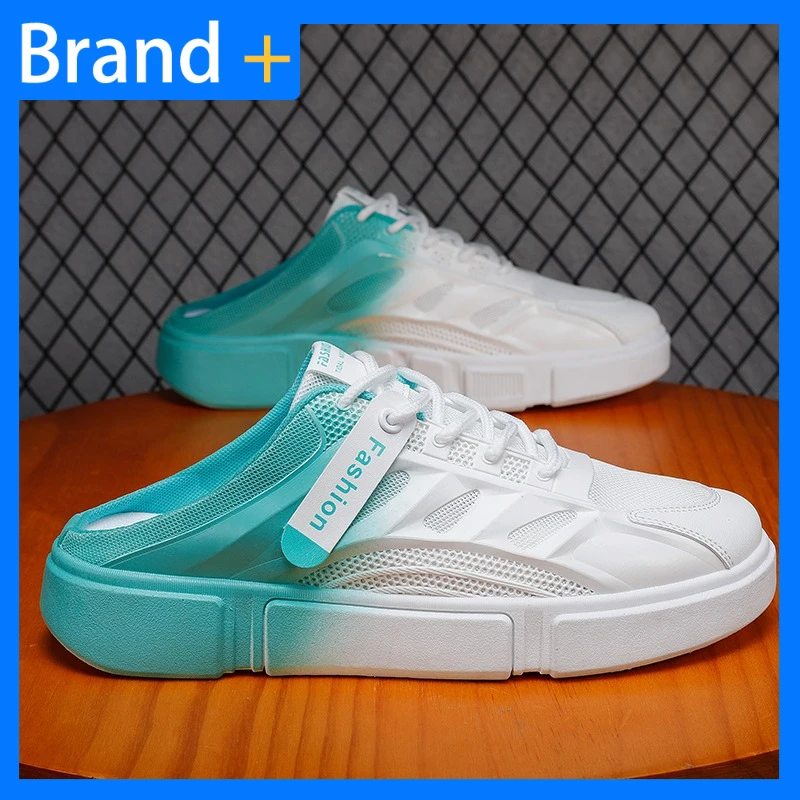 Mens Walking Shoes Mesh Casual Summer New Outdoor Baotou Half Slippers Low Heel Comfortable Soft Anti-skid Board Footwear Man
Mens Walking Shoes Mesh Casual Summer New Outdoor Baotou Half Slippers Low Heel Comfortable Soft Anti-skid Board Footwear Man