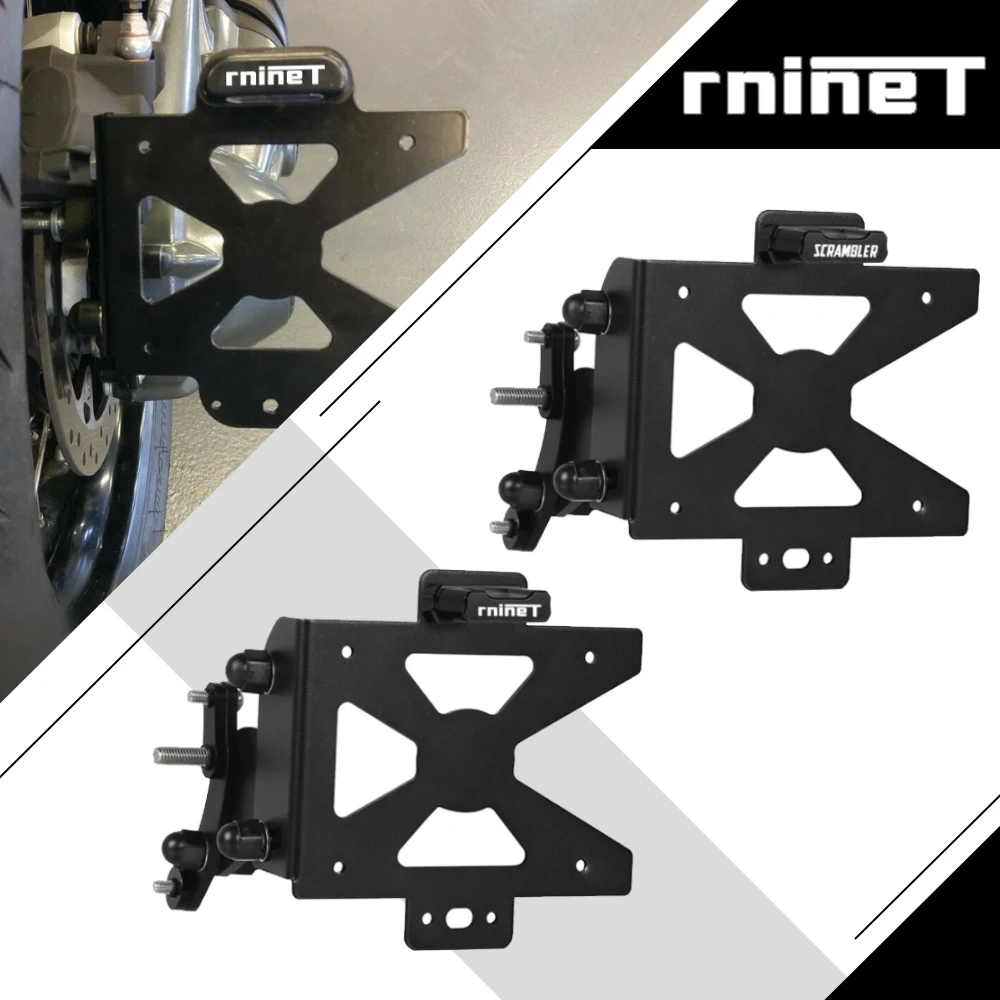 Motorcycle R Nine T Side Mounted License Plate Holder Bracket For BMW RNINET R9T 1200 SCRAMBLER 2014 - 2021 2022 2023 2024 2025
Motorcycle R Nine T Side Mounted License Plate Holder Bracket For BMW RNINET R9T 1200 SCRAMBLER 2014 - 2021 2022 2023 2024 2025