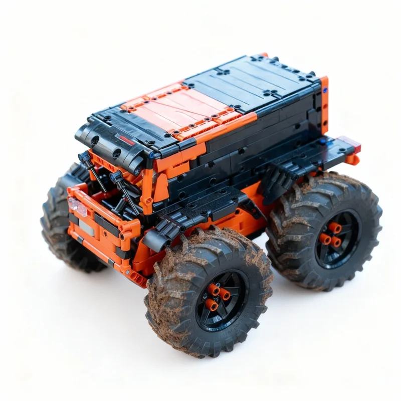 899PCS MOC Technology Mod Big Foot Atv Model DIY Creative Assembly Building Blocks Display Birthday Gift Decoration Building Set
899PCS MOC Technology Mod Big Foot Atv Model DIY Creative Assembly Building Blocks Display Birthday Gift Decoration Building Set