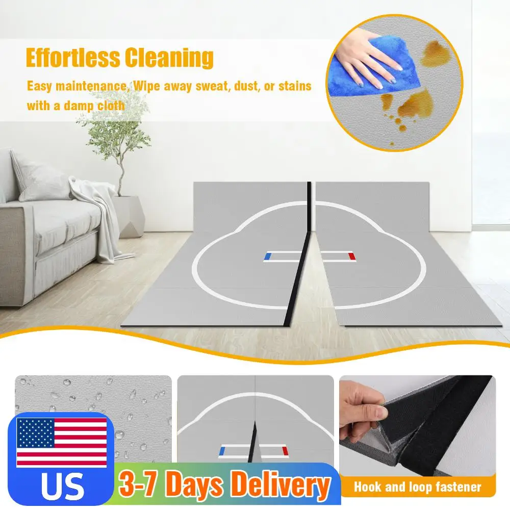 3M X 3M Roll Out Wrestling Mat Wear Resist Multi-Functional Training Blankets for Grappling Martial Art Boxing Judo
3M X 3M Roll Out Wrestling Mat Wear Resist Multi-Functional Training Blankets for Grappling Martial Art Boxing Judo