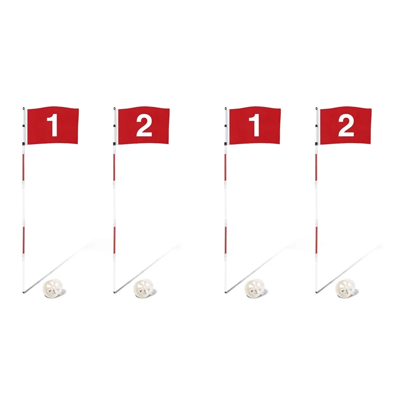 【TRAVEL ESSENTIAL】4X Golf Flagstick Golf Flag Golf Putting Flag For Backyard Practice Putting Green
【TRAVEL ESSENTIAL】4X Golf Flagstick Golf Flag Golf Putting Flag For Backyard Practice Putting Green