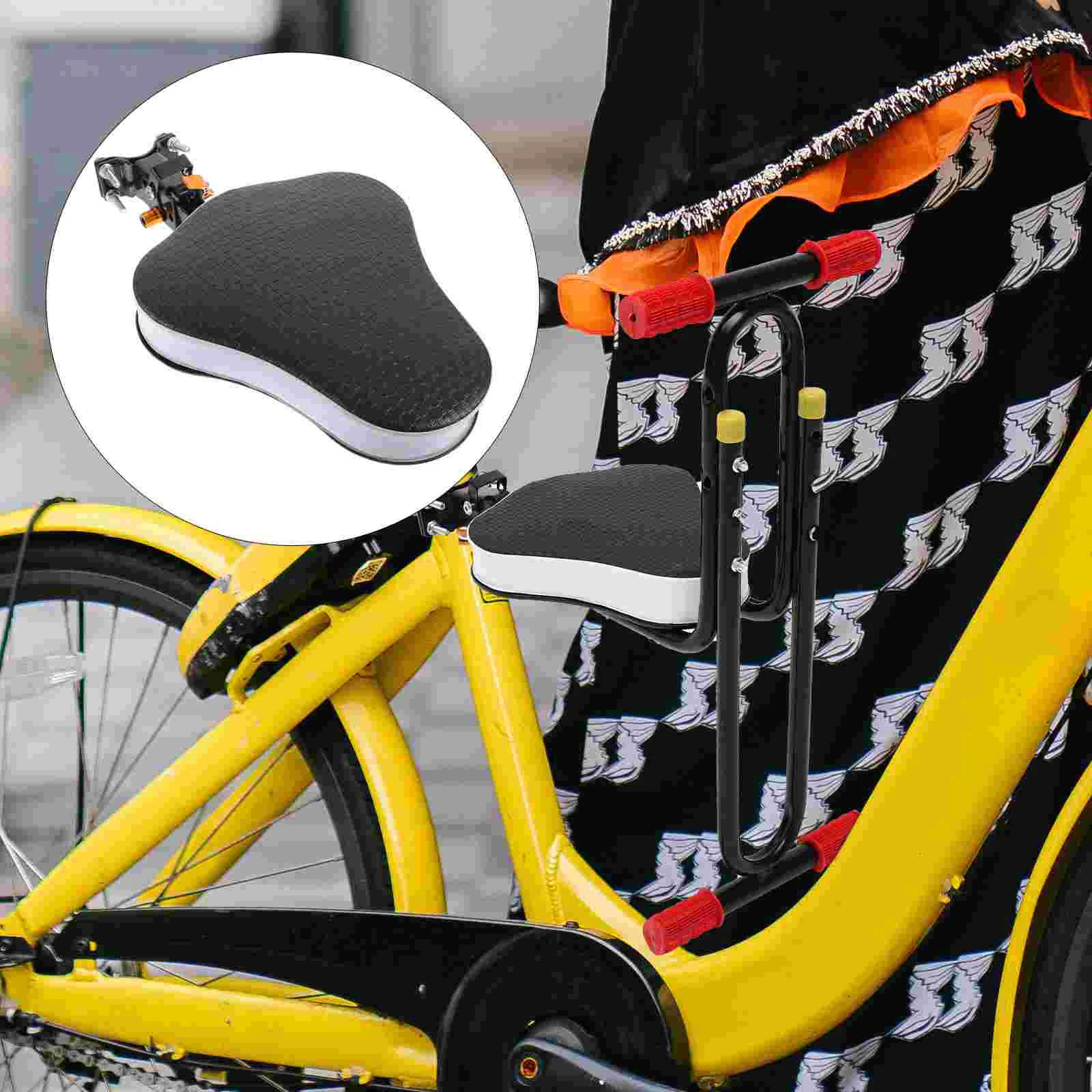 Bicicletas Electricas Детские велосипедные сиденья из пенопласта Electrombile спереди, готовые складные, черные
Bicicletas Electricas Детские велосипедные сиденья из пенопласта Electrombile спереди, готовые складные, черные