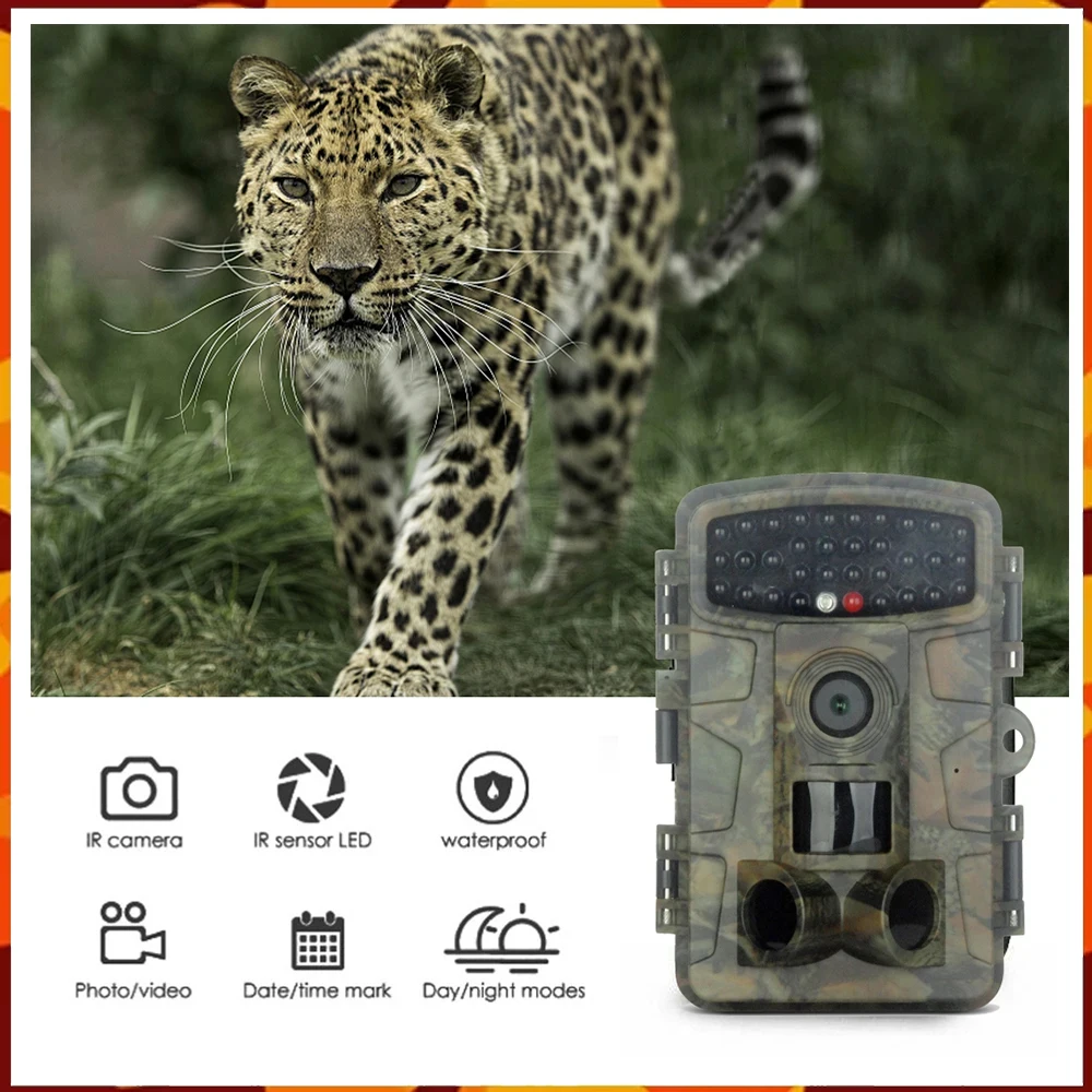 Outdoor Hunting Trail Camera 20MP 1080P With Night Vision Motion Activated Trigger 0.3S Wildlife Scouting Trap Scouting Camera
Outdoor Hunting Trail Camera 20MP 1080P With Night Vision Motion Activated Trigger 0.3S Wildlife Scouting Trap Scouting Camera