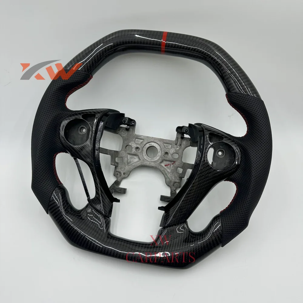 На заказ для Honda Accord 9th GEN 2013-2017 гг. Рулевое колесо из углеродного волокна с плоским дном D-типа
На заказ для Honda Accord 9th GEN 2013-2017 гг. Рулевое колесо из углеродного волокна с плоским дном D-типа