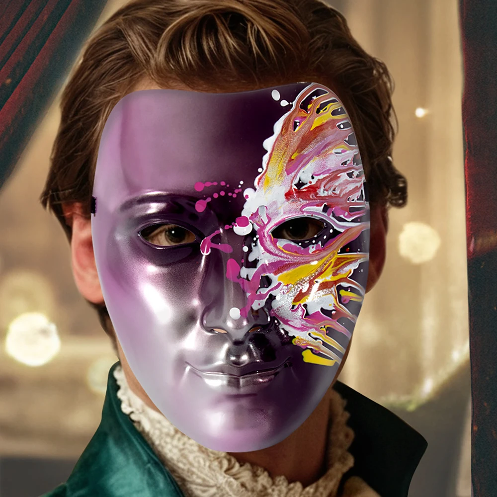 Men Masquerade Mask Cosplay Bar Street Dance Dress Up Carnival Party Costume Masks Props
Men Masquerade Mask Cosplay Bar Street Dance Dress Up Carnival Party Costume Masks Props