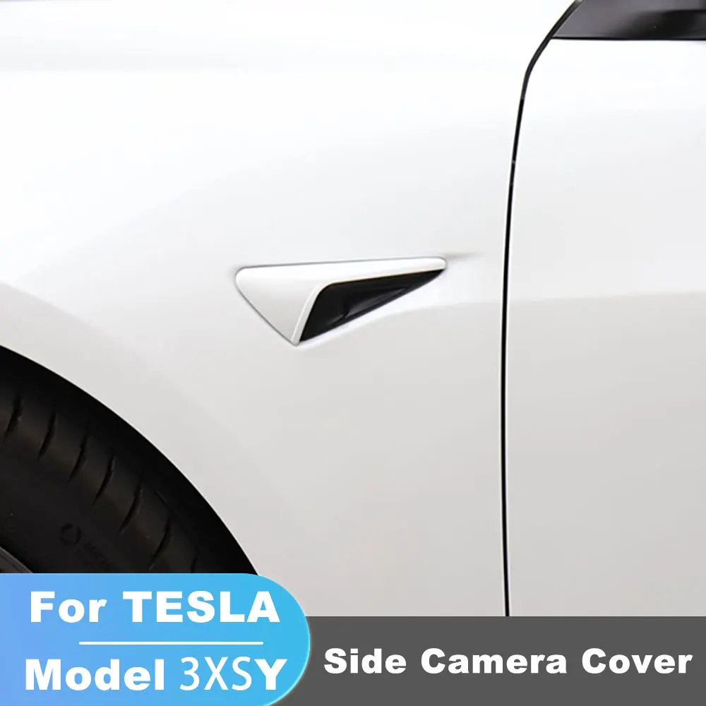 Fit for Tesla Model 3 X S 1 Pair Car Side Camera Protection Cover Trim Sticker ABS Bright Black/Matte Black/Silver/White/Red
Fit for Tesla Model 3 X S 1 Pair Car Side Camera Protection Cover Trim Sticker ABS Bright Black/Matte Black/Silver/White/Red