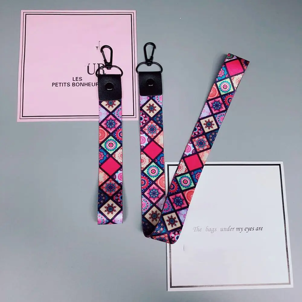 ID Card Long Hang Strap Keychain Plaid Holder Wrist Band Mobile Phone Straps Key Rope Lanyards
ID Card Long Hang Strap Keychain Plaid Holder Wrist Band Mobile Phone Straps Key Rope Lanyards