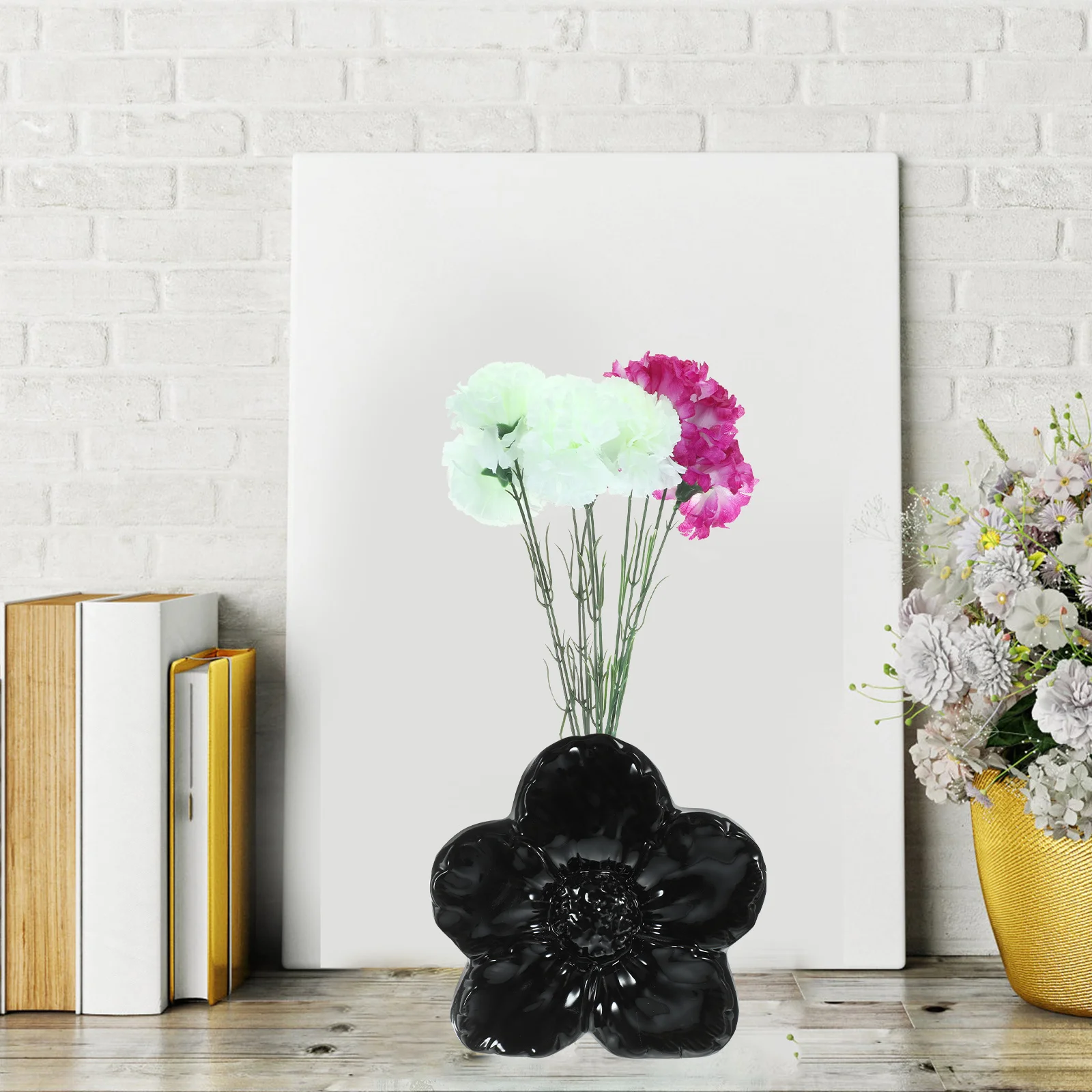 Plant Vase Flower Pot Hand-crafted Ceramic Home Decor Living Room Vases for Flowers
Plant Vase Flower Pot Hand-crafted Ceramic Home Decor Living Room Vases for Flowers