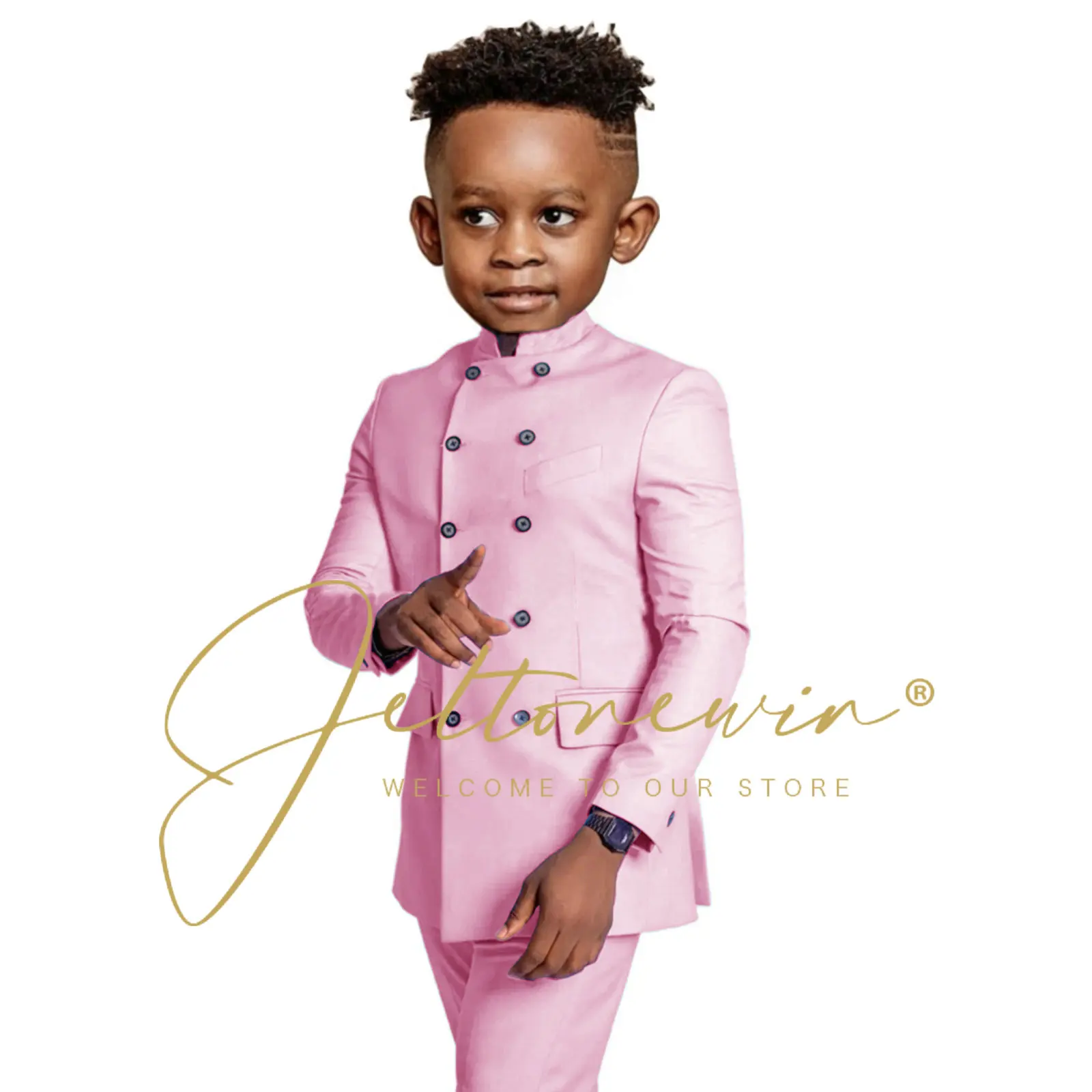 Beige Suit for Boys Wedding Tuxedo Indian Style Jacket Pants 2 Piece Kids Fashion Party Dress Slim Fit Child Clothes
Beige Suit for Boys Wedding Tuxedo Indian Style Jacket Pants 2 Piece Kids Fashion Party Dress Slim Fit Child Clothes