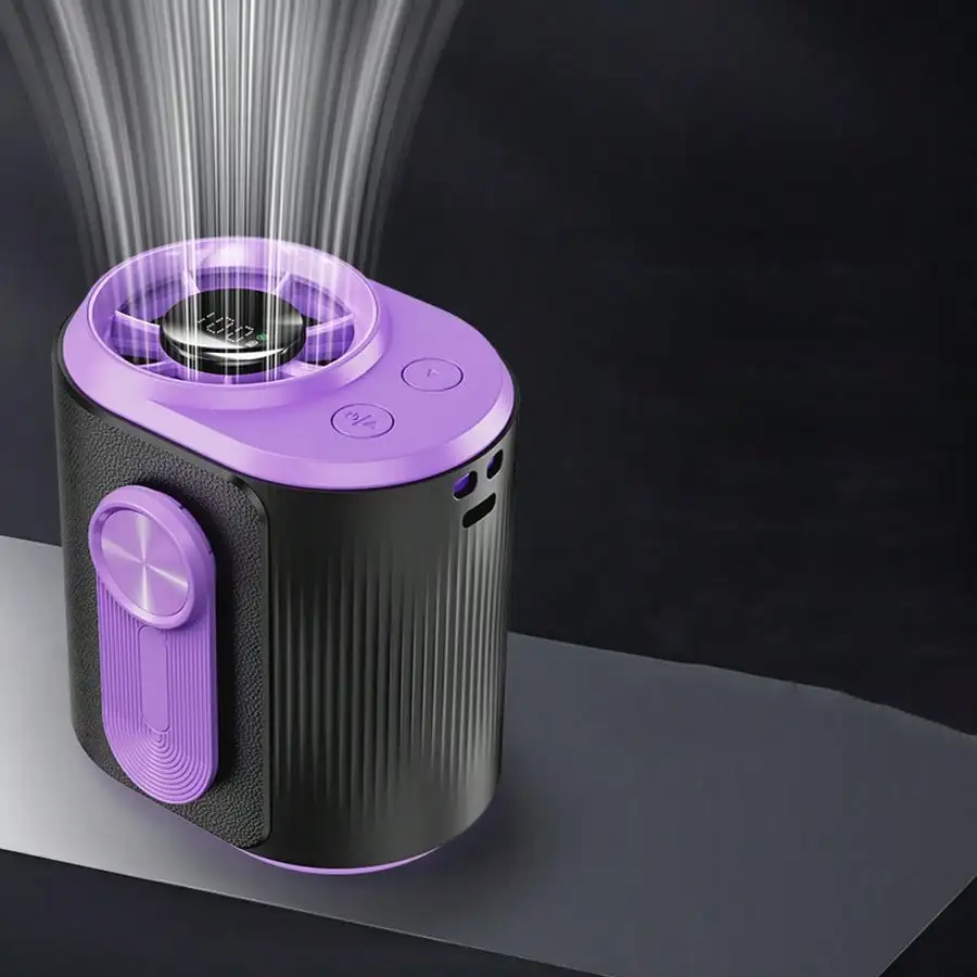 Portable Turbo Fan, Dual-use Waist Hanging & Handheld Design, High Speed Wind, Digital Display, USB Rechargeable with Long Lasting Battery, Ideal for Construction Work, Outdoor Travel
Portable Turbo Fan, Dual-use Waist Hanging & Handheld Design, High Speed Wind, Digital Display, USB Rechargeable with Long Lasting Battery, Ideal for Construction Work, Outdoor Travel
