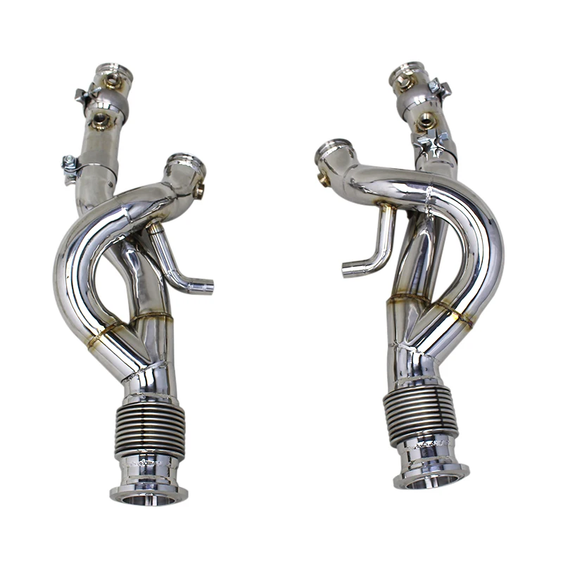 YD Exhaust Downpipe For Lamborghini Revuelto 6.5L V12 2023-2025 Free Flow Stainless Steel Exhaust Pipe Racing Car Exhaust System
YD Exhaust Downpipe For Lamborghini Revuelto 6.5L V12 2023-2025 Free Flow Stainless Steel Exhaust Pipe Racing Car Exhaust System