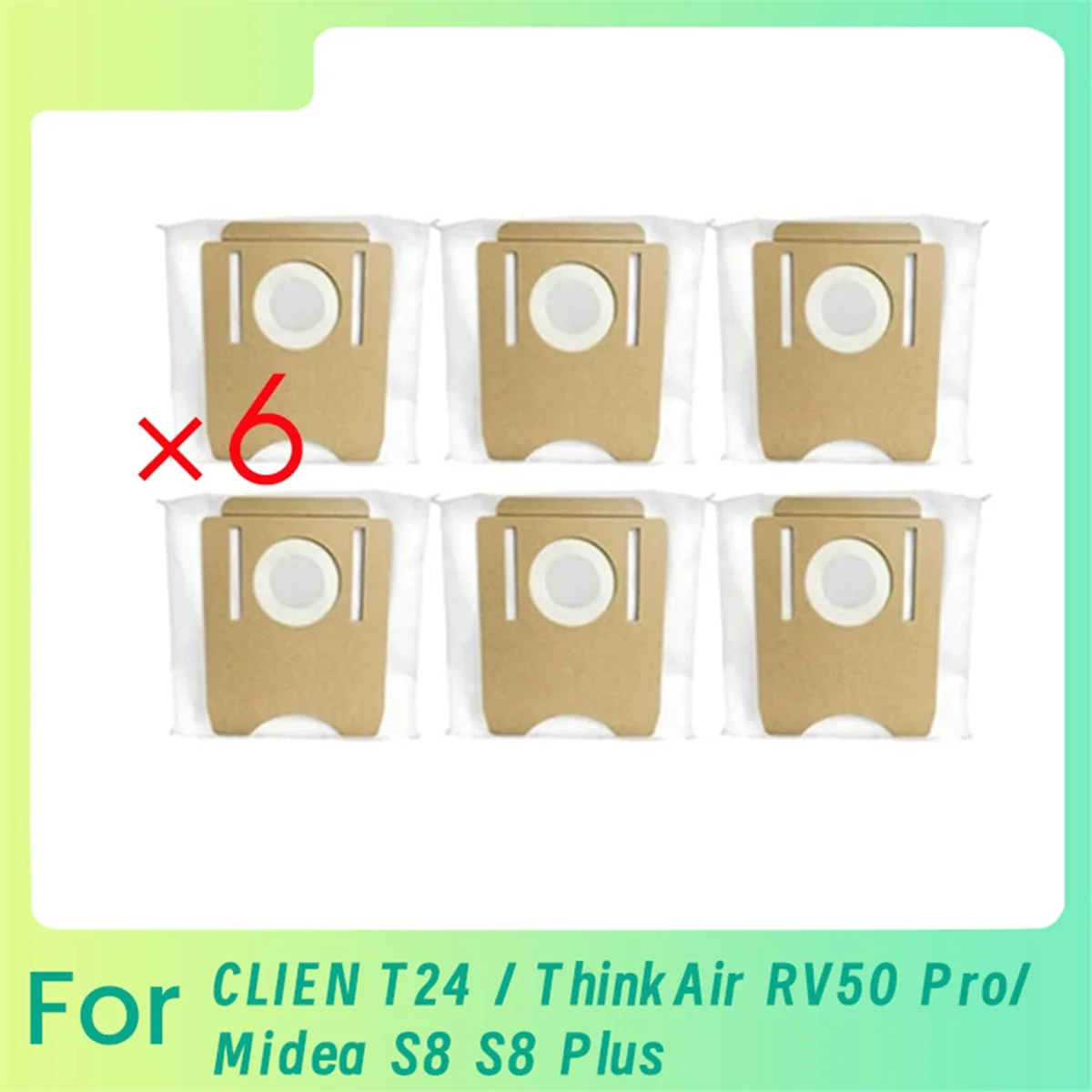 A71Z For CLIEN T24 / ThinkAir RV50 Pro/ S8 S8 Plus Consumables Dust Bag Non-Woven Bag Sweeper Accessories Clean Tool,B
A71Z For CLIEN T24 / ThinkAir RV50 Pro/ S8 S8 Plus Consumables Dust Bag Non-Woven Bag Sweeper Accessories Clean Tool,B
