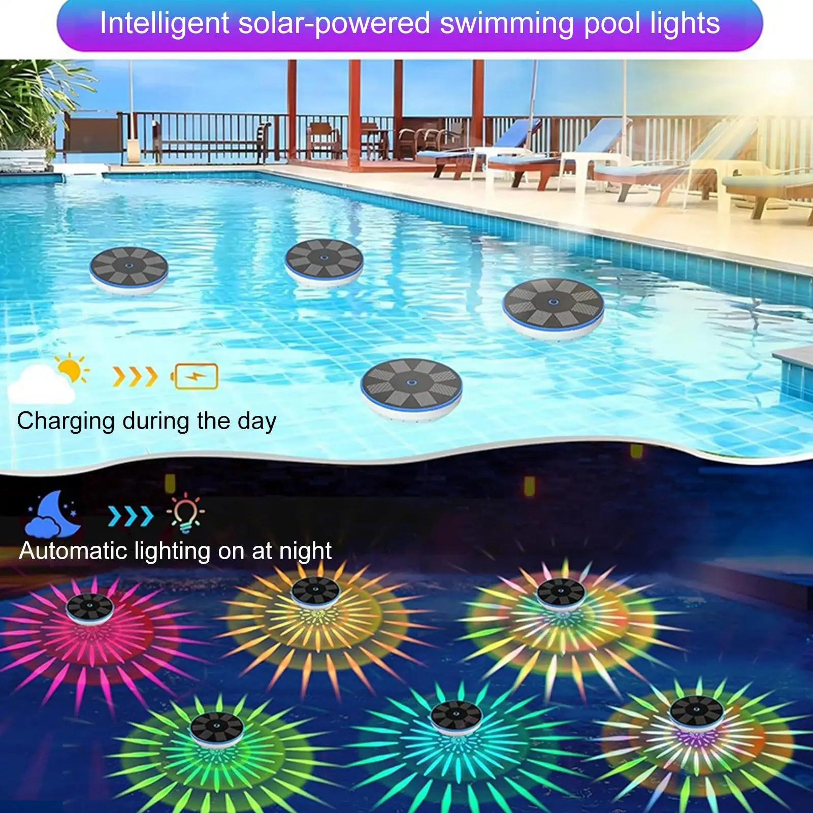 Solar Pool Lights 10 Modes Waterproof Lighting Swimming Pool Lights With Remote Control For Bathtub Spa Outdoor Garden Backyard
Solar Pool Lights 10 Modes Waterproof Lighting Swimming Pool Lights With Remote Control For Bathtub Spa Outdoor Garden Backyard