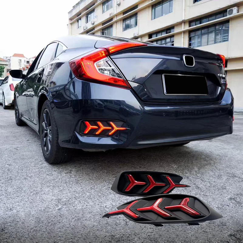 Suitable for 2016-2020 Honda Civic rear bumper light, turn signal, brake high-brightness warning light
Suitable for 2016-2020 Honda Civic rear bumper light, turn signal, brake high-brightness warning light