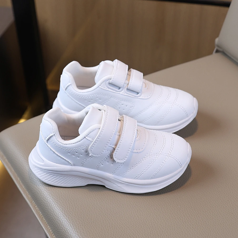 COMFY KIDS Boys Girls White Leather Hook and Loop School Sneakers, Soft Cushioned Non-Slip Waterproof Casual Running Shoes, All
COMFY KIDS Boys Girls White Leather Hook and Loop School Sneakers, Soft Cushioned Non-Slip Waterproof Casual Running Shoes, All
