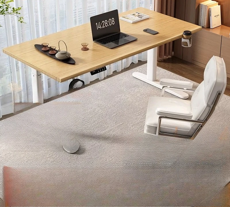 Solid wood electric lifting table desk study table household lifting desk workbench e-sports table
Solid wood electric lifting table desk study table household lifting desk workbench e-sports table