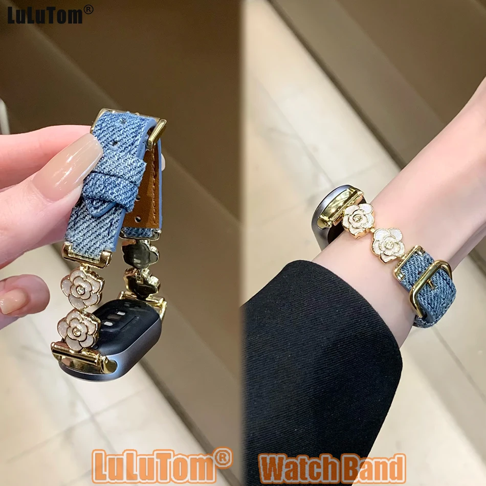 Ремешок для Xiaomi Mi Band 10 9 8 Pro, модный ремешок для часов INS с цветком камелии для Miband 8Pro 9 Pro, металлический кожаный браслет, браслет
Ремешок для Xiaomi Mi Band 10 9 8 Pro, модный ремешок для часов INS с цветком камелии для Miband 8Pro 9 Pro, металлический кожаный браслет, браслет